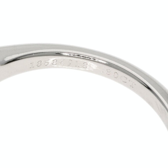 TIFFANY Authentic Silver Diamond Ring - Picture 6 of 9